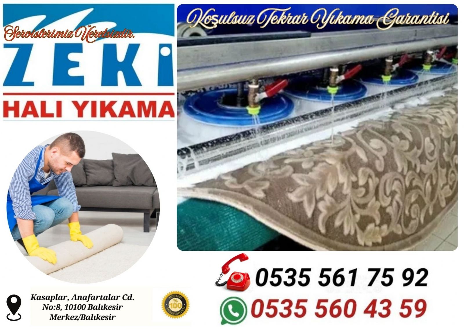 Balıkesir Halı Yıkama
